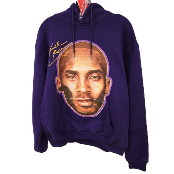 HeadGear Classics Nostalgia Co. Sz XL Purple Kobe Bryant Hoodie - Picture 1 of 11